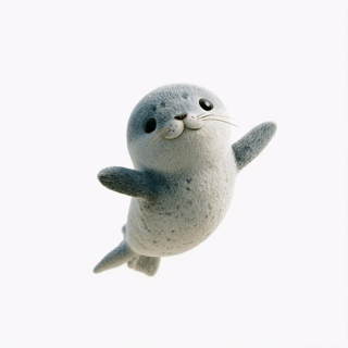 Seal Hugs Studio mascot
